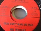 Mel Williams That dont make me Mad Soul Time Northern Soul RnB