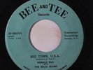 DONALD RAY & SOLID SOUND: Big Town, U.s.a. / I Think About Love 45 rare Soul