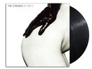 THE STROKES IS THIS IT VINYL LP BLACK UK IMPORT ROUGH TRADE ORIGINAL COVER