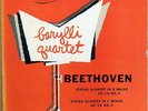 WESTMINSTER 1952 RED Beethoven BARYLLI QUARTET Op 18 WL-5211