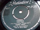 BARRY GRAY AND HIS SPACEMAKERS ZERO G & FIREBALL RARE CULT SINGLE MELODISC 1964