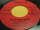 Rare Doo Wop 45  - Lonnie & The Carollons on Mohawk 112 You Say&  Backyard Rock