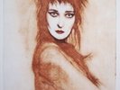 Siouxsie Sioux Original Portrait, Signed By Artist, Banshees, Sex Pistols, Punk