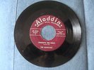 Rare - The Monitors 45 rpm Record - Aladdin Label