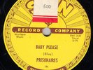 70.  Prisonaires - Baby Please & Just Walkin' In the Rain - Sun 186
