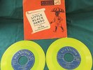 Little Black Sambo by Helen Bannerman Two 45 rpm Record Set - Picture Jacket
