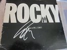 ROCKY Original Motion Picture Score LP Album & Photograph 1976 Both Signed