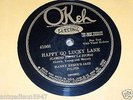 OKEH  41066 HARRY RESER'S JAZZ PILOTS ORCH   78 rpm Record