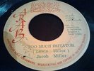 Jacob Miller - Too Much Imitator - Arab 45 Reggae Roots Killer Listen