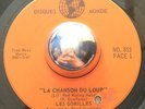 GARAGE PUNK Les Gorilles LA CHANSON DU LOUP Disques Monde 45 rare MOD Quebec