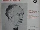 CHOPIN STRAUSS Cello Piano Sonatas André Navarra Kilcher Calliope CAL 1672 LP