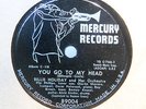 BILLIE HOLIDAY Blue Moon/You Go To My Head MERCURY 89004 EE+ 78RPM HEAR ?
