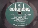 CLIFF RICHARD THE YOUNG ONES RARE INDIAN 78 RPM RECORD DB.4761