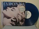 Madonna 'True Blue' US limited edition blue vinyl LP + poster (Poster version 2)