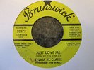 Northern Soul----SYLVIA ST CLAIRE--Just Love Me / Is He All Right?----