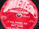 78-BLUES-MAC & JAKE/ESQUIRE TRIO-A GAL NAMED JOE/YAKETY YAK on METEOR-RARE