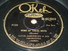 78rpm Jazz - Okeh 8729 - LOUIS ARMSTRONG ORCH - Some Of These Days - 1929