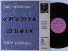 JOHN COLTRANE & ALICE COLTRANE Cosmic Music COLTRANE LP VG++