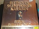 BEETHOVEN 9 Symphonies KARAJAN Berlin Philharmonic Symphony No.9 Deutsche Grammo