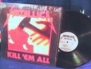 METALLICA LP KILL 'EM ALL FIRST PRESS 1983 MEGAFORCE MRI-069 NEAR MINT VINYL