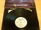 METALLICA DJ LP RIDE THE LIGHTNING WHITE LABEL PROMO ELEKTRA MEGADETH SLAYER NR