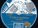 71c.  Vincent d'Indy cond. - Le Camp de Wallenstein, parts 1 & 2 - Pathe X.8806