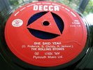 THE ROLLING STONES, ‘SHE SAID YEAH/AS TEARS GO BY’  SOUTH AFRICAN DECCA SINGLE.