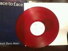 DON'T TURN AWAY Face To Face CLEAR RED VINYL RARE big choice over it
