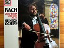 Bach Cello Suites 1-6 Heinrich Schiff EMI 2xLP EX 157 27 0077 3 EXCELLENT