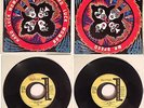 KISS HARD LUCK WOMAN / MR. SPEED Promo Italy 1976 YELLOW LB single  45 7