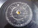 78 RPM BRAZIL POLYDOR RAY CHARLES I CAN'T STOP LOVING YOU / BYE LOVE