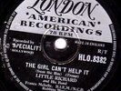 CLASSIC LITTLE RICHARD 78 THE GIRL CANT HELP IT / SHES GOT IT  LON. HLO8382 E/E-