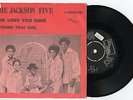 6340 THE JACKSON 5 - THE LOVE YOU SAVE - RARE NORWAY 45 / PS