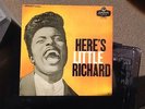 Here's Little Richard LP. One owner. UK London HA-C2055 Mono 1957