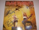 Iron Maiden Signed LP Sleeve