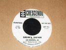 Les Brown Jr 45 GNP CRESCENDO Drum's Safari Swingin & Surfin DJ 1963 M- Surf