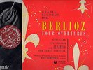 Berlioz Four Overtures Urania UR7048 LP Mint Jean MARTINON Lamoureux