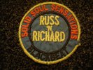 ORIGINAL VERY RARE RUSS N RICHARD-RARELY SEEN FOR SALE- NORTHERN SOUL PATCH -VG+