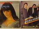 LOS TEMERARIOS 14 GRANDES EXITOS Y INTERNACIONALES Y ROM  2 LPS  RARE USED VG