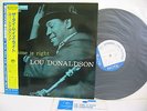 LOU DONALDSON The Time Is Right LP Vinyl JAPAN TOSHIBA BLUE NOTE BNJ-71031 W OBI