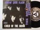 ROLLING STONES JUMPIN' JACK FLASH RARE YUGO 7'' SINGLE UNIQUE COVER VG/NM