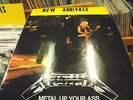 rare live metallica coloured vinyl orginal metal up your ass 2 lp set