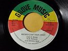 Glenroy Richards/ Wicked Can't run Away /Killer  Roots REGGAE 45 Groove Music