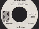 Funk Psych 45 LES BAXTER Chain Fight / Wheels on Sidewalk VG++ Promo