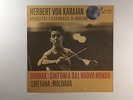 DVORAK NEW WORLD SYM. SMETANA KARAJAN COLUMBIA STEREO SAX 1ED B/S ITALY MINT LP