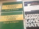 Leonard Cohen Songs and Poems LP Box Set V Rare. Dutch Press