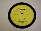 THE SILHOUETTES 78rpm Canada Only 