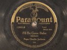 78 RPM  Papa Charlie Jackson, Paramount 12905, GG+    Blues