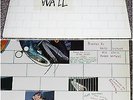 PINK FLOYD the wall SHDW 411 A2U/B3U/A1U/B2U with sticker uk DOUBLE LP PS EX/EX
