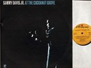SAMMY DAVIS JR at the cocoanut grove K 64003 A1-D1 tan labels DOUBLE LP VG/EX-